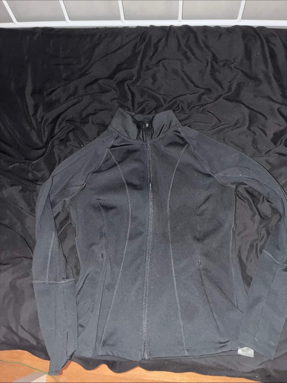 Danskin Black Athletic Jacket with Full Zip